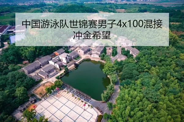 中国游泳队世锦赛男子4x100混接冲金希望